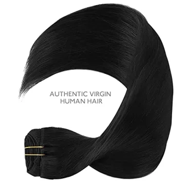 WENNALIFE 18 Inch Clip in Hair Extensions – Real Human Hair