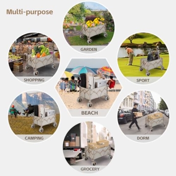 Moothing Heavy Duty Collapsible Wagon for All Occasions