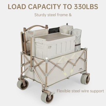 Moothing Heavy Duty Collapsible Wagon for All Occasions