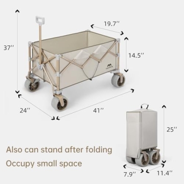Moothing Heavy Duty Collapsible Wagon for All Occasions
