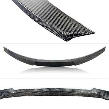 AeroBon Real Carbon Fiber Trunk Spoiler for 2017-2023 BMW G30 Sedan & F90 M5