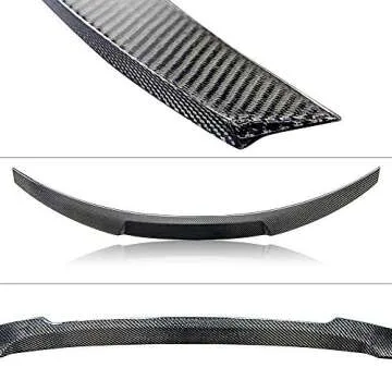 AeroBon Real Carbon Fiber Trunk Spoiler for 2017-2023 BMW G30 Sedan & F90 M5