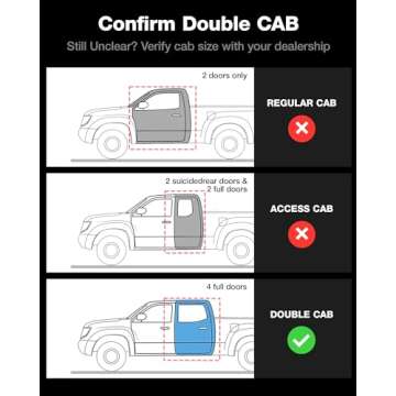 Custom Fit 3W Floor Mats for Toyota Tacoma 2016-2023