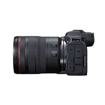 Canon EOS R5 Mirrorless Camera RF24-105mm F4 L is USM Lens Kit, Full-Frame Hybrid Camera, 8K Video, 45 Megapixel CMOS Sensor, DIGIC X Image Processor, Up to 12 FPS, RF Mount, Black