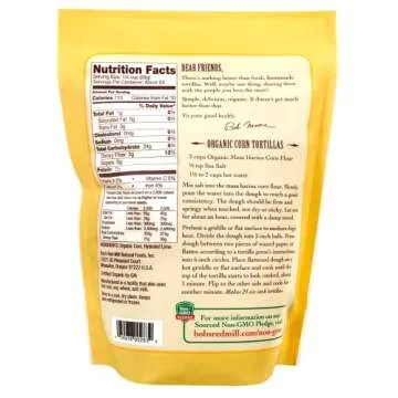 Organic Masa Harina Bundle with Bobs Red Mill Corn Flour