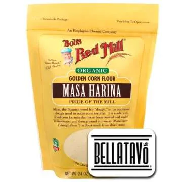 Organic Masa Harina Bundle with Bobs Red Mill Corn Flour