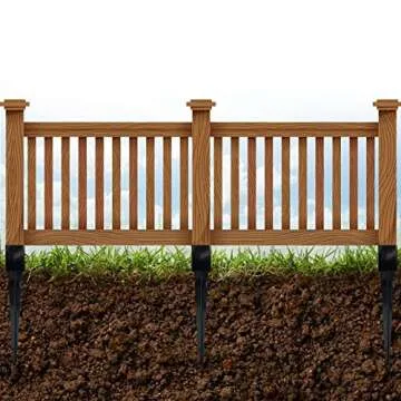 ARIFARO Heavy Duty Fence Post Anchor Ground Spike Black