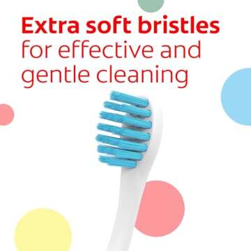 Colgate Toddler and Infant Toothbrush Set, 6 Extra Soft Brushes