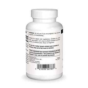 Source Naturals Berberine Vegetable Capsule for Gastrointestinal Support - 60 Vegetarian Capsules