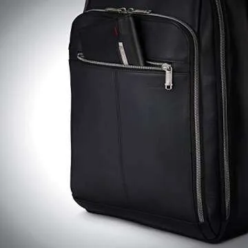 Stylish Samsonite Classic Leather Backpack for Travel