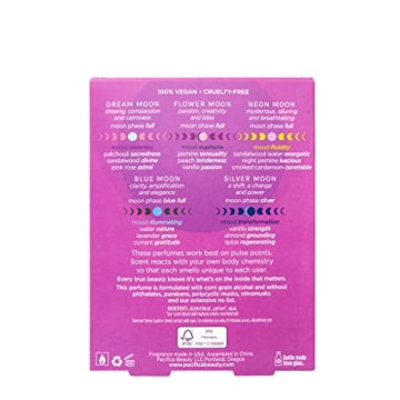 Pacifica Moon Moods Spray Perfume Set Travel Size Fragrances