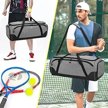DSLEAF Tennis Racket Bag Holds 8 Rackets Sports Gear