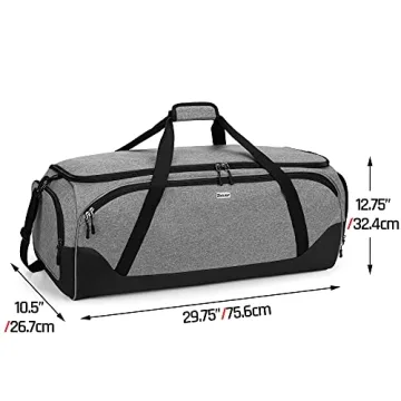 DSLEAF Tennis Racket Bag Holds 8 Rackets Sports Gear