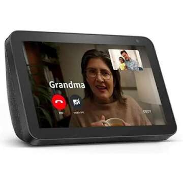 Echo Show 8 with Alexa and Unlimited Cloud Storage