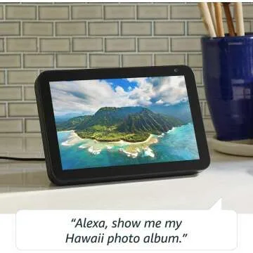 Echo Show 8 with Alexa and Unlimited Cloud Storage