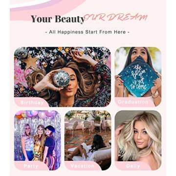 Aegenacess 24pcs Press on Nails Medium Coffin Fake Nail Glossy False Nails with Designs Pink Ballerina Nails Art Tips Sets Full Cover Press ons Stick Finger Manicure for Women (French Ombre)