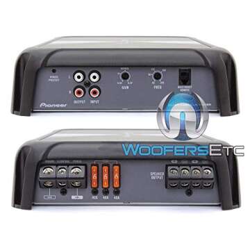 PIONEER 2400W Mono AMP GM-D9701 for Ultimate Sound Performance