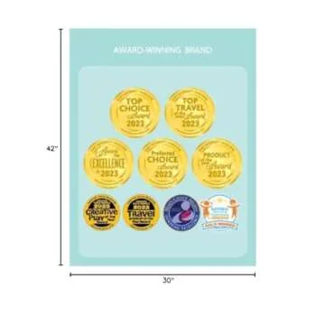 Regalo Heritage Wooden Extra Wide Baby Safety Gate