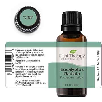 Plant Therapy Eucalyptus Radiata Essential Oil 30 mL Pure