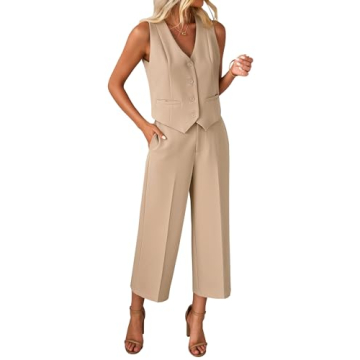 Luvamia Two Piece Summer Set - Chic Work & Casual Design for Women