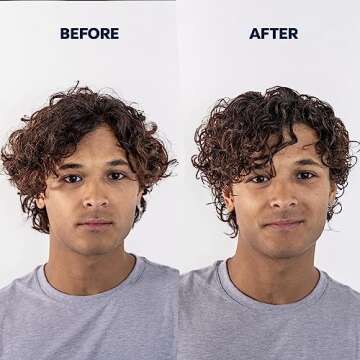 Oars + Alps Conditioning and Defining Cream, Styling Cream to Prevent Dull and Dry Hair, Contains Argan Oil and Chia Seed Oil, 3.4 Fl Oz