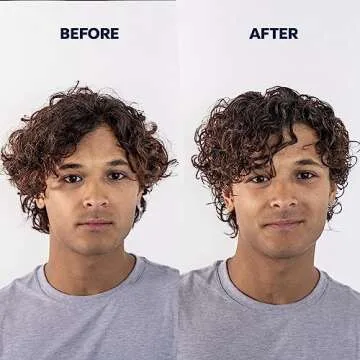 Oars + Alps Conditioning and Defining Cream, Styling Cream to Prevent Dull and Dry Hair, Contains Argan Oil and Chia Seed Oil, 3.4 Fl Oz