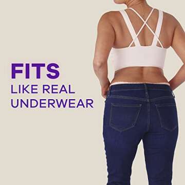 Always Discreet Women's Maximum Absorbency Underwear 17 Count