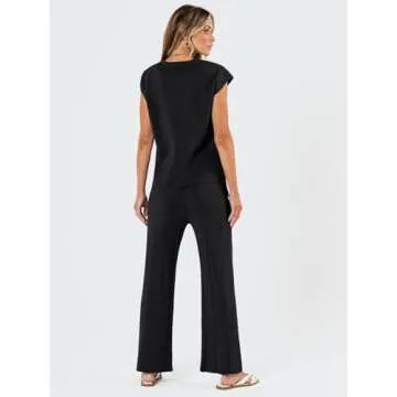 LILLUSORY 2 Piece Summer Lounge Outfits for Women