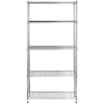 Amazon Basics 5-Shelf Heavy Duty Steel Wire Storage Rack