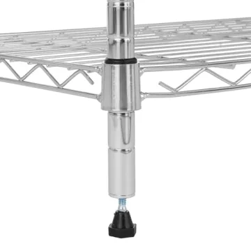 Amazon Basics 5-Shelf Heavy Duty Steel Wire Storage Rack