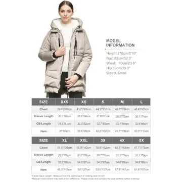 Orolay Women's Cozy Down Jacket in Beige - XX-Small