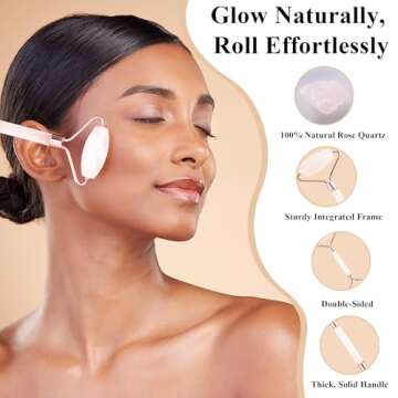 Natural Jade Roller for Anti-Aging and Puffiness Relief