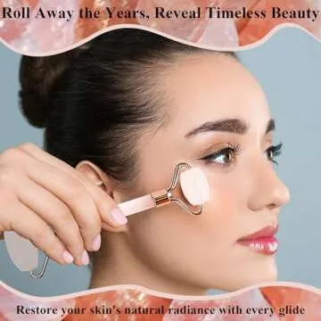 Natural Jade Roller for Anti-Aging and Puffiness Relief