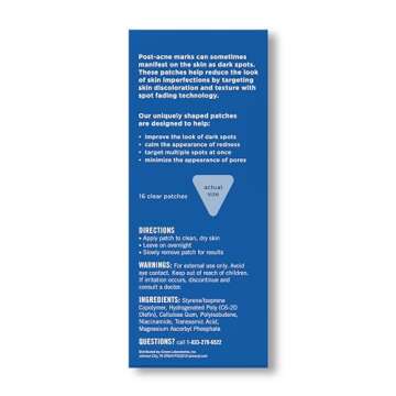 PanOxyl Blemish Brightening Patches: Dermatologist-Recommended, Help Fade Post-Acne Dark Spots and R...