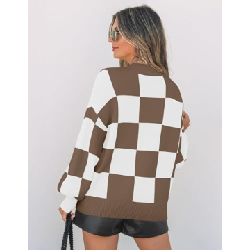 ZESICA Women's Fall Turtleneck Sweater - Cozy & Stylish