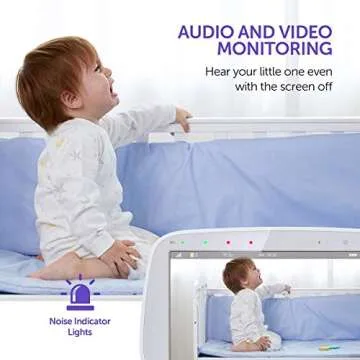 HiPP Baby Monitor 720P with Night Vision and 2-Way Talk