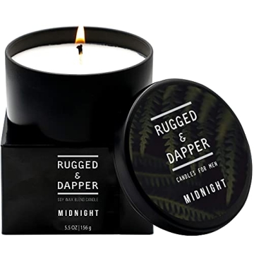 RUGGED & DAPPER Natural Evergreen Candle for Men