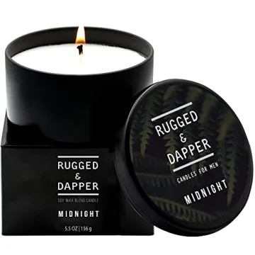 RUGGED & DAPPER Natural Evergreen Candle for Men