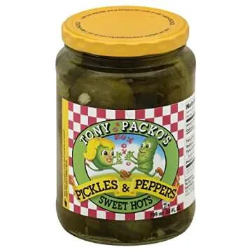 Tony Packo Sweet Hot Pickles - Sweet & Spicy Perfection, 24 Ounce