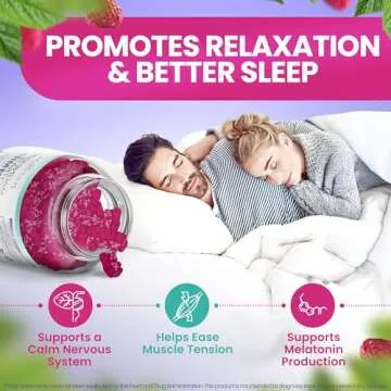 Sugar Free Magnesium Gummies for Stress & Sleep Support