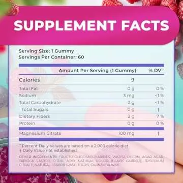 Sugar Free Magnesium Gummies for Stress & Sleep Support