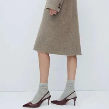 Stylish YIYA Women's Cherry Red Slingback Heels