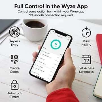 Wyze Auto-Lock Bolt Bluetooth Deadbolt Smart Lock
