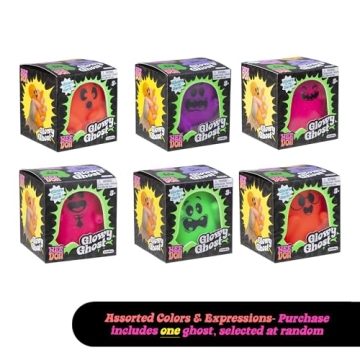NeeDoh Glowy Ghost Squeeze Toy Halloween Sensory Play