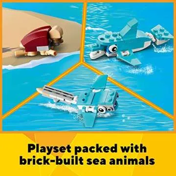 LEGO Creator 3 in 1 Surfer Beach House Set for Kids