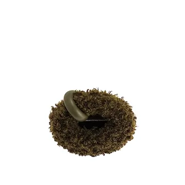 JW PEI Women's Abacus Top Handle Bag - Faux Fur Dark Olive - Mini