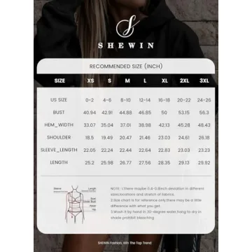 SHEWIN Women's Trendy Lightweight Hoodies 2024