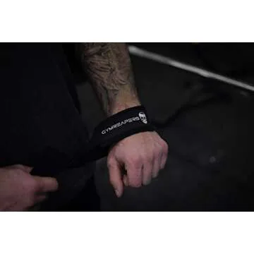 Gymreapers Padded Weightlifting Straps for Powerlifting