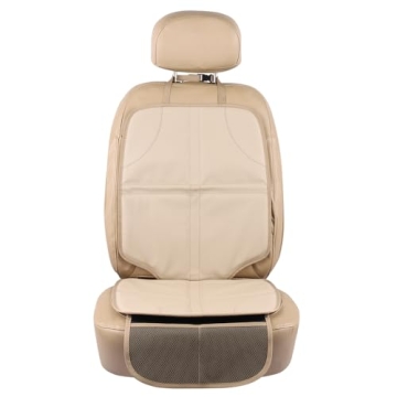 Durable VIAVIAT Leather Car Seat Protector for All Vehicles
