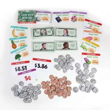 eeBoo: Making Change Game, Develops Math and Practical Money Skills, Educational Game That Allows for Skills to Form, Perfect for Ages 5 and up